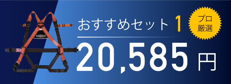 プロ仕様】スタッフおすすめセット | フルハーネス安全帯の通販サイト